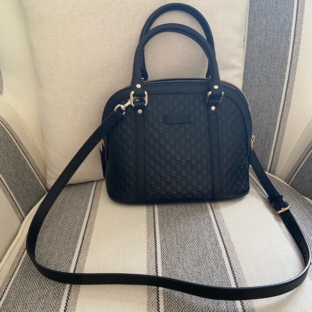 Authentic Gucci Microguccissima Mini Dome Bag